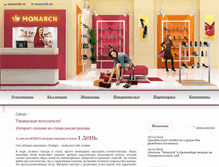 Tablet Screenshot of monarch.ru